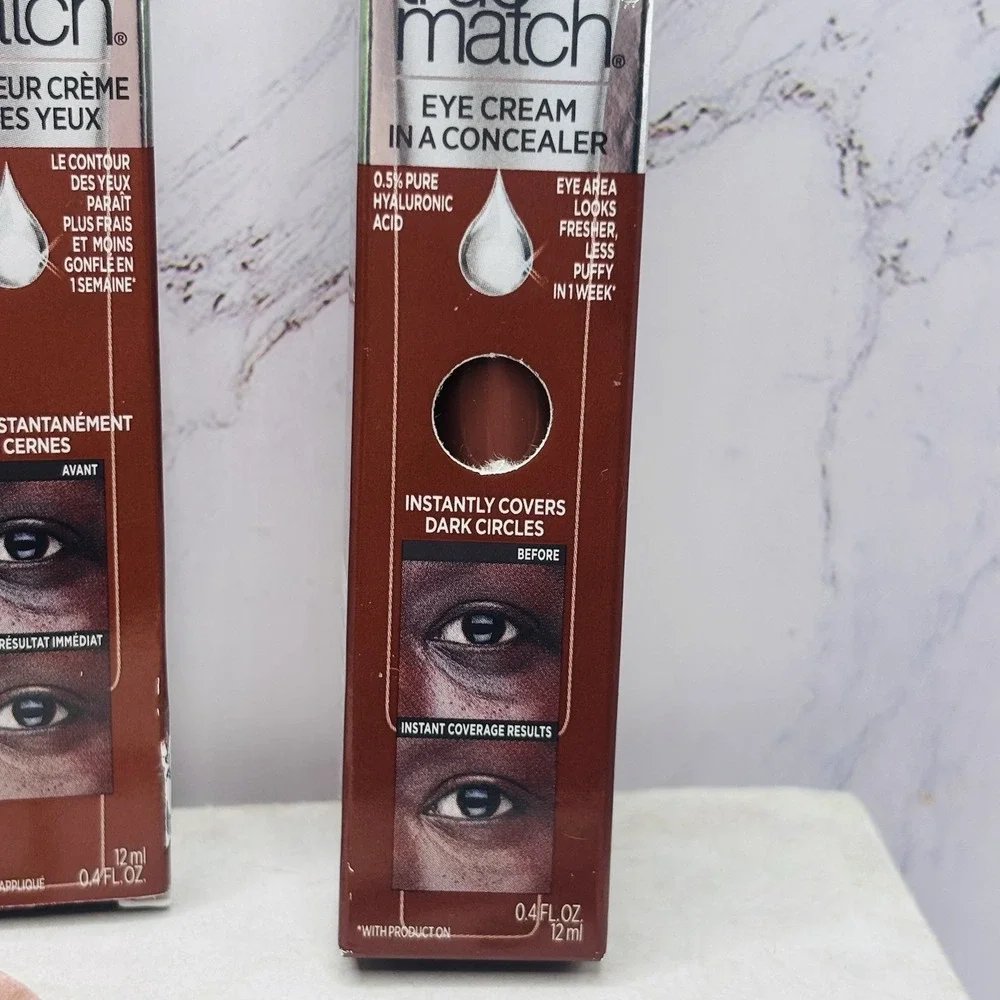 3 PACK NEW L'Oréal‎ True Match Eye Cream Concealer Deep N9-10